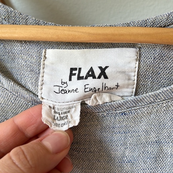 Gray Flax Top - Picture 3 of 3